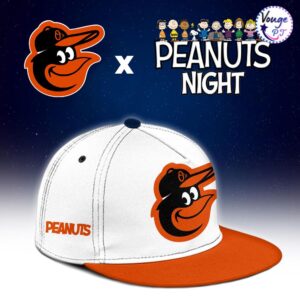 Baltimore Orioles x Peanuts Night Custom Baseball Jersey 3