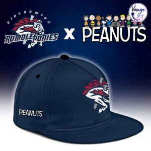 Binghamton Rumble Ponies x Peanuts Night Custom Baseball Jersey 3