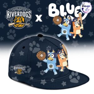 Charleston RiverDogs x Bluey Night New Limited Baseball Jersey 3