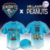 Oklahoma City Comets x Peanuts Night Custom Baseball Jersey