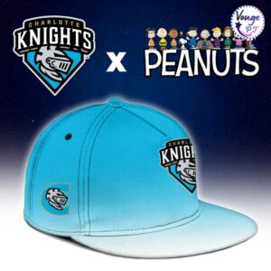Charlotte Knights x Peanuts Night Custom Baseball Jersey 3