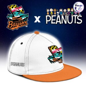 Chesapeake Baysox x Peanuts Night Custom Baseball Jersey 3