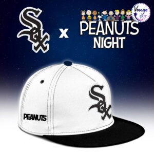 Chicago White Sox x Peanuts Night Custom Baseball Jersey 3