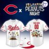 Chicago White Sox x Peanuts Night Custom Baseball Jersey
