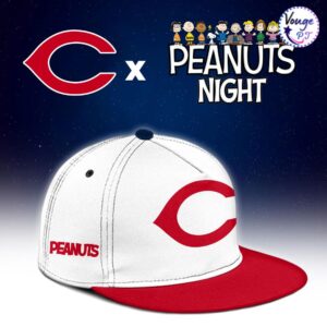 Cincinnati Reds x Peanuts Night Custom Baseball Jersey 3