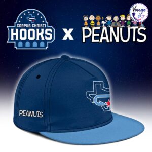 Corpus Christi Hooks x Peanuts Night Custom Baseball Jersey 3