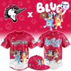 Fayetteville Woodpeckers x Bluey Night Limited Edition Baseball Jersey