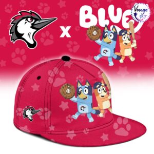 Fayetteville Woodpeckers x Bluey Night Limited Edition Baseball Jersey 3