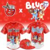 Great Lakes Loons x Bluey Night Limited Edition Baseball Jersey