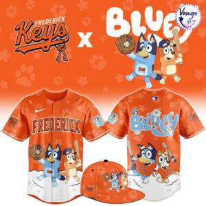 Frederick Keys x Bluey Night New Limited Baseball Jersey