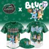 Great Lakes Loons x Bluey Night Limited Edition Baseball Jersey
