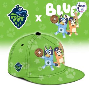 Hillsboro Hops x Bluey Night Limited Edition Baseball Jersey 3