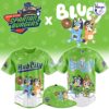 Hillsboro Hops x Bluey Night Limited Edition Baseball Jersey