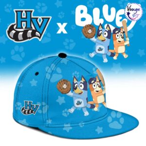 Hudson Valley Renegades x Bluey Night New Limited Baseball Jersey 3