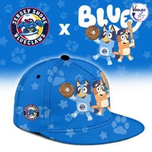 Jersey Shore BlueClaws x Bluey Night New Limited Baseball Jersey 3