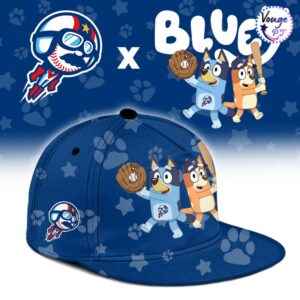 Kannapolis Cannon Ballers x Bluey Night New Limited Baseball Jersey 3
