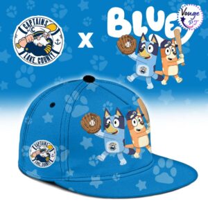 Lake County Captains x Bluey Night Limited Edition Baseball Jersey 3
