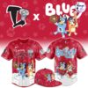 Lake County Captains x Bluey Night Limited Edition Baseball Jersey