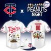 Pittsburgh Pirates x Peanuts Night Custom Baseball Jersey
