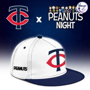 Minnesota Twins x Peanuts Night Custom Baseball Jersey 3