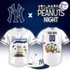 Pittsburgh Pirates x Peanuts Night Custom Baseball Jersey