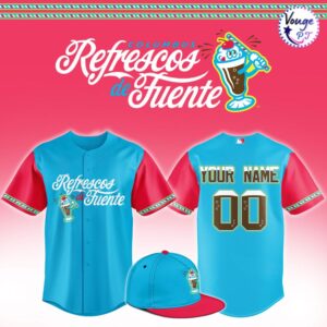 Personalized Columbus Clippers Refrescos de Fuente Hispanic Heritage Jersey 1
