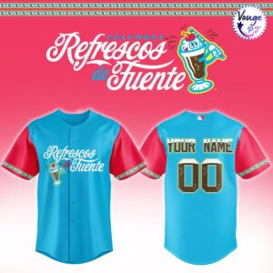 Personalized Columbus Clippers Refrescos de Fuente Hispanic Heritage Jersey 2