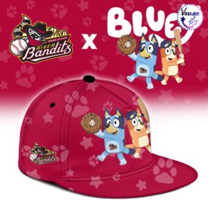 Quad Cities River Bandits x Bluey Night Limited Edition Baseball Jersey 3