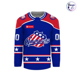 Rochester Americans Retro Special Edition Custom Hockey Jersey 5