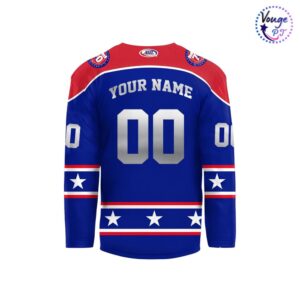 Rochester Americans Retro Special Edition Custom Hockey Jersey 6