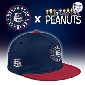 Round Rock Express x Peanuts Night Custom Baseball Jersey 3