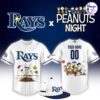 Tampa Bay Rays x Peanuts Night Custom Baseball Jersey