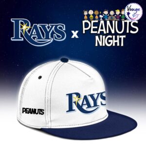 Tampa Bay Rays x Peanuts Night Custom Baseball Jersey 3