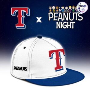 Texas Rangers x Peanuts Night Custom Baseball Jersey 3