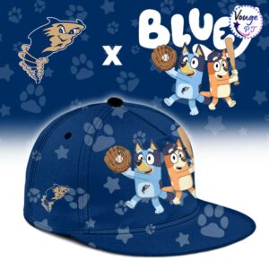 Tri City Dust Devils x Bluey Night Limited Edition Baseball Jersey 3