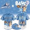 Wilmington Blue Rocks x Bluey Night New Limited Baseball Jersey