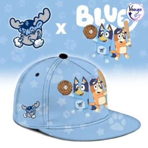 Wilmington Blue Rocks x Bluey Night New Limited Baseball Jersey 3
