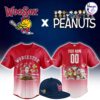 Chicago Cubs x Peanuts Night Custom Baseball Jersey