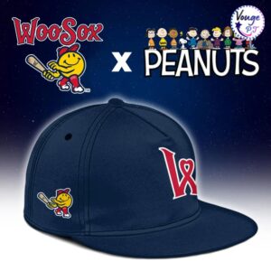 Worcester Red Sox x Peanuts Night Custom Baseball Jersey 3