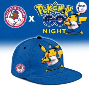 Buffalo Bisons x Pokemon GO Night 2026 Custom Baseball Jersey 3