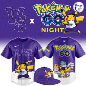 Winston-Salem Dash x Pokemon GO Night 2026 Custom Baseball Jersey