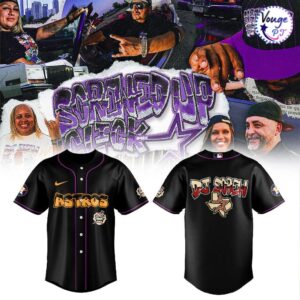 Houston Astros x DJ Screw Collection Baseball Jersey 1