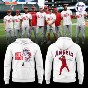 Los Angeles Angels Help Mike Trout Limited Edition Hoodie 1