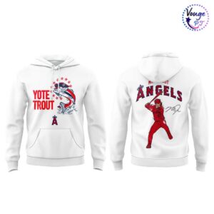 Los Angeles Angels Help Mike Trout Limited Edition Hoodie 2