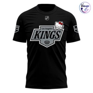 Los Angeles Kings x Hello Kitty 2026 Limited Edition T Shirt 2
