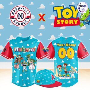Nashville Sounds x Toy Story Night Custom Baseball Jersey