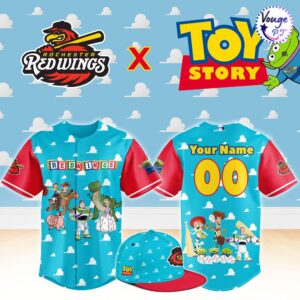Rochester Red Wings x Toy Story Night Custom Baseball Jersey