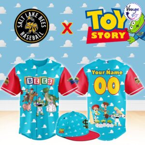 Salt Lake Bees x Toy Story Night Custom Baseball Jersey