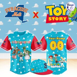 Syracuse Mets x Toy Story Night Custom Baseball Jersey