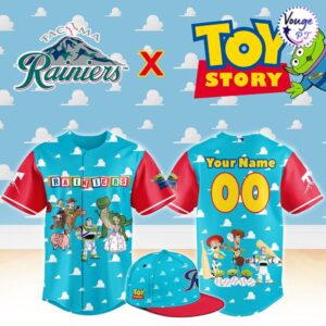 Tacoma Rainiers x Toy Story Night Custom Baseball Jersey